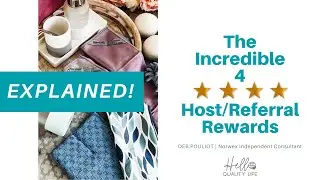 The 4Star Norwex Host/Referral Rewards Explained
