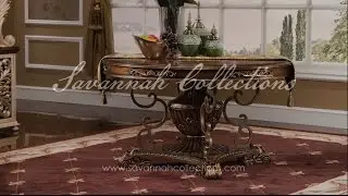 French Furniture Dining Table by Savannah Collections - E.J. Victor