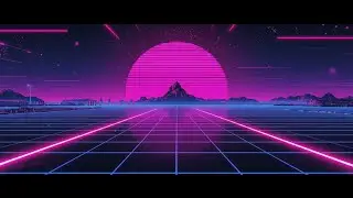 Blinding Black Neon | Dark Synthwave Focus Music Tense Instrumental for Deep Work