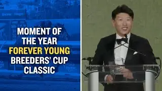 Forever Young's #フォーエバーヤング Breeders' Cup Classic win gets Moment of the Year