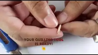 Quilling Tool | How To Make ? | Easy DIY | Whimsy Crafter