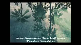 The Four Seasons summer, Reborn: Vivaldi-Inspired AI Creation (Classical Sytle)