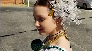 Pollera Paname&ntilde;a🇵🇦(Hispanic Festival 2018)