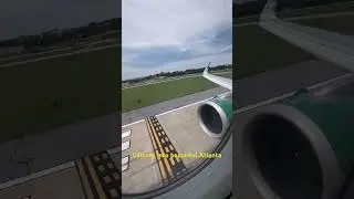 Landing at Hartsfield-Jackson Atlanta International Airport #fly #travel #atlanta #aviation #shorts