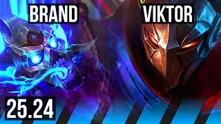 BRAND vs VIKTOR (MID) | NA Master | 25.24