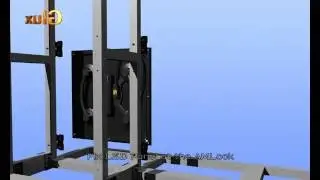 Rental LED screen standing installation method--Glux Visual Effects Tech