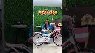 Top 3 mẫu xe đạp cho b&eacute; g&aacute;i từ 6-10 tuổi 😍