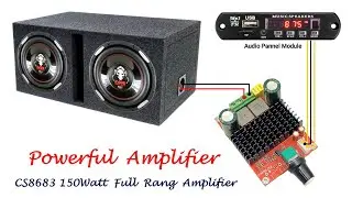 CS8683 Digital Power Amplifier Board |  High-power Mono 150W  | You Like Electronic