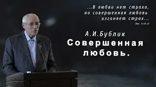 «Совершенная любовь....» | А. И. Бублик