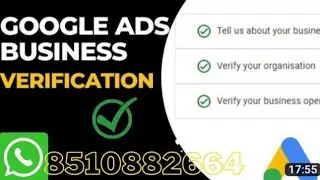 How to activate Google adwords advertiser verification account #reactivate whatsup now :- 8510882664
