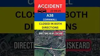 REOPENED:A38 Shut Near Liskeard &ndash; Heavy Traffic in area #A38 #Liskeard #Cornwall #DriveSafe #UKRoads