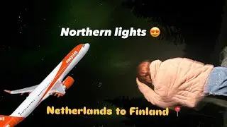 From Amsterdam to Santa’s Hometown 🎅❄️ | Rovaniemi Travel Vlog