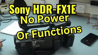 Sony HDR-FX1E Dead Нет функций