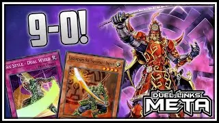 9-0 Win Streak! Six Samurai Revisited! [Yu-Gi-Oh! Duel Links]