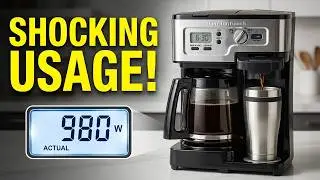How much electricity power does a coffee maker consume or use? Coffeemaker power test  energy keurig