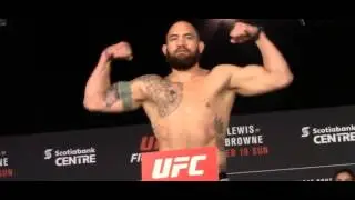 UFC Fight Night 105 ceremonial (  Lewis vs. Browne )
