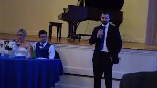 Best Man's Toast - Mr & Mrs Alfonso