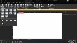 Menus in MS Access
