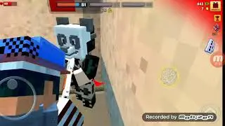 Крутая пеоестрелочка в block city wars.