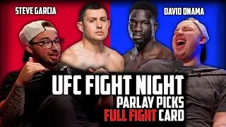 UFC Vegas 110 Breakdown: Garcia vs Onama &ndash; Fight Night Predictions