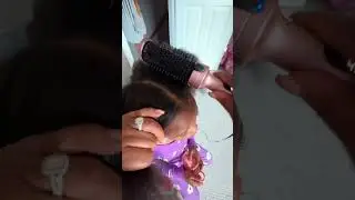 Effortless Braids with This Thermal Brush! Light Heat Styling & Ceramic Design