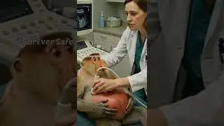OMG, this monkey needs help 😫 #ai #film #viral #animals #monkey #shorts #cute #foryoupage #cute