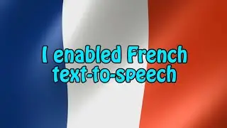 We tried French TTS in Twitch chat...