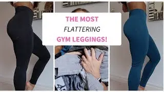 The most flattering gym leggings! Try on & honest review
