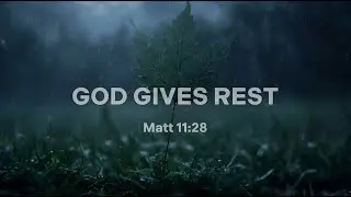 I WILL GIVE YOU REST - Deep Sleep worship instrumental | Prayer and Protection