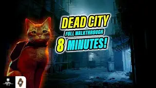 EASY Dead City Full Walkthrough in 8 minutes! | Stray Walkthrough