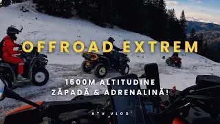 Plimbare cu ATV-urile pe munte transformată într-o Aventură Offroad Extremă
