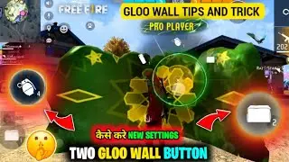 Two Gloo Wall Button 🔘 Kaise Kare | Ff Double Granade Slots Settings | Gloo Wall Tips And Tricks