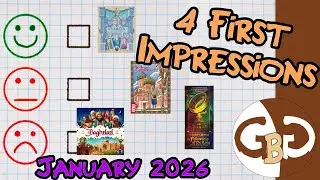 January 2026 First Impressions | 4 New-To-Me Games