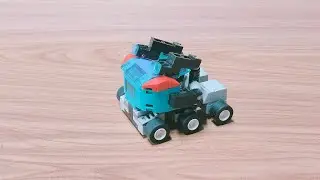 building Robot Transformer Optimus Prime mini Lego 13.9 lắp r&aacute;p Robot biến h&igrave;nh bằng Lego 
