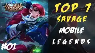 MOBILE LEGENDS: TOP 7 BEST  SAVAGE MARKSMAN #1
