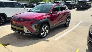2025 Hyundai Kona Limited in Ultimate Red