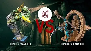 Condes Vampiro vs Hombres Lagarto | Warhammer Fantasy | 2000p 6a edición MDNR