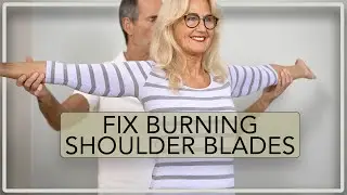 Fix Burning Pain Between Shoulder Blades With 1 Stretch