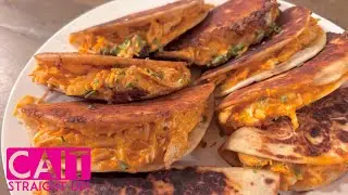Mini Buffalo Chicken Tacos Snack Size | Cait Straight Up