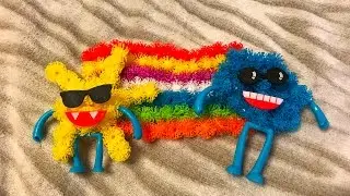 Rainbow, cloud, sun - bunchems for kids
