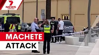 Three charged over St Kilda machete attack | 7NEWS