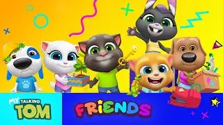 My talking Tom Friends android game play (by Outfit7) / Мой говорящий том и его друзья игра