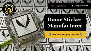 Dome Sticker Manufacturer | Embossed Lables | Epoxy Sticker ( @OriginalMetals )