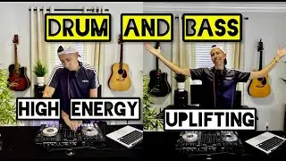Drum & Bass High Energy & Uplifting DJ Mix Dimension Fred Again MUZZ Fred V Luude Moby Mashup Remix
