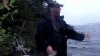 Jiggigng For Walleyes On Red Lake Ontario Canada