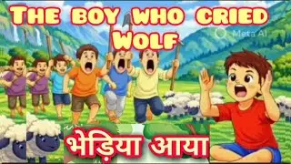 Bhedia aaya story | भेड़िया आया कहानी | moral stories for kids |सीख देने वाली कहानी