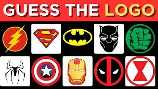 Guess The SuperHero By Its Logo in 5 Seconds | Superhero Logo Quiz 2024