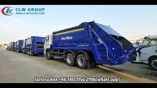 Dongfeng Rear Loader Compression Garbage Truck for Ghana Waste Management Deparment