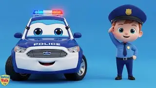 Catchy Kids Music: Police Car on Duty Song