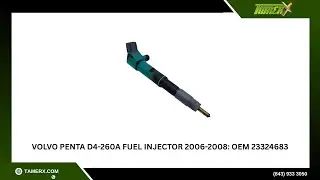 Volvo Penta D4-260A Fuel Injector 2006-2008: OEM 23324683